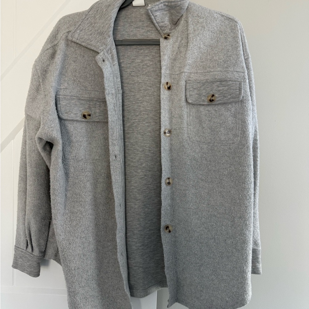 cupcakes & cashmere Gray Jacket